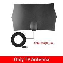uhd안테나 지상파 안테나 Dropship HD 8K 디지털 TV 안테나 Antena HDTV 300 마일 HD TV 안테나 룸 캐러밴, 02 Antenna