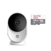 헤이홈 가정용 홈 CCTV 스마트 홈카메라 Egg, 홈카메라 Egg +메모리128G