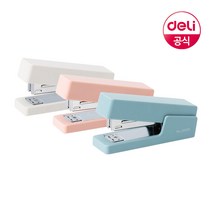 델리 누사인 파스텔 스테이플러 33호침 보관공간, 블루(NS084)