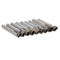 타원형 가죽 공예 구멍 펀치 세트 벨트 시계 밴드 작업용 직사각형 모양, 09 3mm X 7mm
