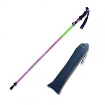 등산스틱 하이킹 스틱 아웃도어 트레킹 트레일 폴 필수 튼튼한 긴 서비스 수명, 04  Pink M