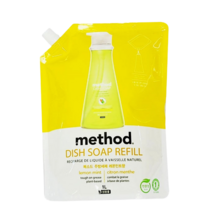 댕Ol몰 LG 메소드 친환경 주방세제 봉지 리필형 1000ml 레몬민트향, 1개