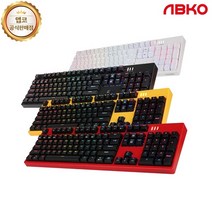 앱코 HACKER K660 완전방수 무접점 광축 키보드 (리니어), 블랙리니어