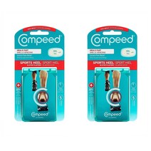 Compeed 블리스터 패드 5개입 2팩 힐 패스트 Compeed Advanced Blister Care 10 Count Medium Pads, 1