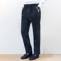 기모원턱 기모본딩 두꺼운 겨울 원턱 정장바지_LP250TO4