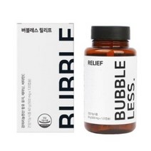 버블레스 릴리프 1박스 (30일분) 월경전 증후군 PMS 개선 예민 완화 감마리놀렌산 생리통영양제, 120캡슐, 1개