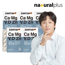 독일 잔티바 칼슘 마그네슘 비타민D 아연 60정 5박스(10개월분), 기타