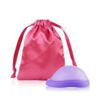 생리컵 기간 컵 의료 실리콘 생리 디스크 그릇 세트 질 실리콘 탐폰 위생 그릇 생리, 금, 03 Purple
