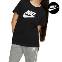 나이키키즈 나이키키즈 걸즈 베이직 퓨추라 아동 주니어 여성 반팔티 AR5088-010