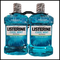 1+1 리스테린 쿨민트 1.5L x 2개 / 코스트코 대용량 구취 입냄새 제거 청결제 가글