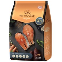뉴프로세스 전연령 유기농 70% 시그니처 연어 강아지사료, 1개, 6kg, 피부/털개선
