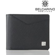 [BELCARINO] 벨카리노 노블레스 사피아노 패턴 남성 반지갑 BM197-3BL