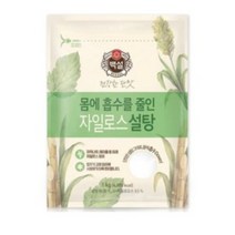 백설 하얀 자일로스설탕, 500g, 7개