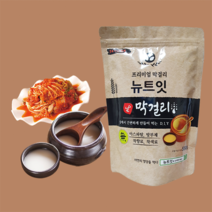 [소백산대강막걸리] 곶자왈제주쉰다리 제주 전통 식물성 발효음료 곶자왈 쉰다리 보리맛, 6병, 500ml