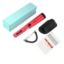 금속탐지기 고성능금속 휴대용금속 방수금속 핀포인트금속 금속탐지 수중금속 금 휴대용 금속 GP 포인터 전문 지하 황금 IP68 방수 3m 정밀 위치 팔찌 키트 포함, 빨강