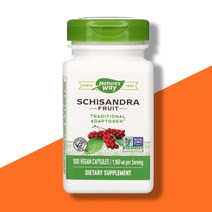 네이쳐스웨이 오미자 추출물 1 160mg 100정 식물성 베지캡슐