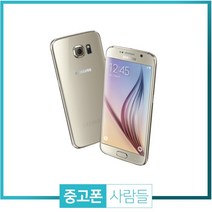 삼성 갤럭시S6 중고 휴대폰 중고폰 공기계, 블랙사파이어, 갤럭시S6 64G A등급, 64GB