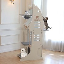 크로노 대형 캣타워, 피쉬우드, 1개
