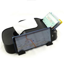 차량용 대쉬보드 핸드폰 거치대 자동차 올뉴모닝 쏘나타LF 싼타페TM 갤럭시 미니쿠퍼 스포티지R 팰리세이드 아반떼AD NQ5 말리부 KA4 k7 더뉴그랜저, a78 티슈케이스 블랙