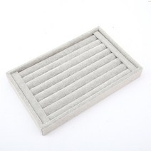 패션 휴대용 벨벳 보석 반지 디스플레이 정리 상자 트레이 홀더 귀걸이 보관 케이스, 한개옵션1, 04 4