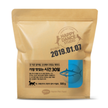 가장맛있는시간30일 캣 그레인프리 크런치 참치 어덜트 500g, 04/04(화)오늘생산-오늘배송