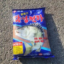 와조 감성천하 1box 12입 감성돔 집어제 압맥 크릴 밑밥 경단 미끼, 1개