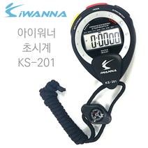 iwanna 초시계 스톱워치 100분의 1초 타이머 생활방수, 초시계 KS-201