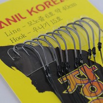 [단일코리아] 장어전용바늘 우나기 장어 바늘, 장어전용바늘 17호(10개입), 1개