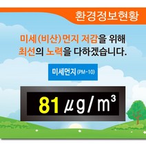 이산화질소측정기 공사장소음측정기 소음현황판 소음측정전광판 건설현장소음측정 R-16번, R-8