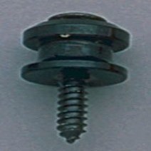 Allparts AP-0682-003 Black Strap Buttons null, 1, Allparts AP-0682-003 Black Str