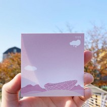 STNY_0.7M 대구여행 굿즈 강정보 핑크 메모지 한국관광 기념품 상품 외국인선물 대한민국 전통디자인 즈 다꾸 다이어리 감성문구