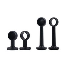 파이프브라켓 25파이 흑색 철물 고정대 각관연결 부속 감탄멜론, 양구.100mm