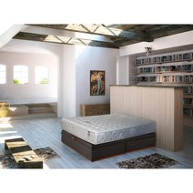 [던롭필로] 킹스우드 라지킹 탈라실버 라텍스탑 포켓티드 스프링 매트리스 (LK1800)