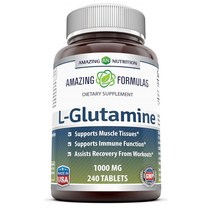 해외 Amazing Nutrition L Glutamine 글루타민 240정, 1개, 1개