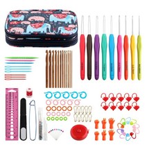 코바늘뜨기 세트 패키지 혼자놀기 뜨개질 바늘 크로쉐 100pcs 후크 diy 직조 전체, 협력사, 스타일 b