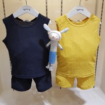 아가방 초특가 여름 베이비페어 심플시크한 멋진 느낌 알꺼야 민소매상하세트! 몸에 붙지 않아욤 사각사각 크레이프지 민소매세트! 루즈한 핏 멋진 라인이 멋스럽따 상하세트!
