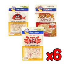 캐티맨 (게살 새우맛살 도미맛살) 슬라이스 25g[6개묶음], 1개, 도미맛살