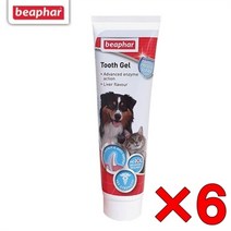 NO칫솔질 댕냥이용 겔타입 치약x6 구강관리 구취제거, 기본