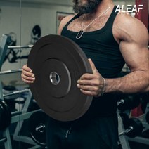 아리프 중량범퍼플레이트10kg 2개 4.5cm홀 바벨프레스, 없음