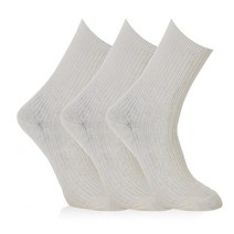 몬풋 여성용 울양말 장목 골지 3족