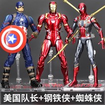 유에스 피규어 생일선물 수집 어벤져스 피규어 아이언맨 MK85 어벤져스 포미닛, 01.정판 마블링, 옵션03