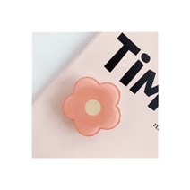 에폭시 수지 유니버설 신선하고 사랑스러운 꽃 접이식 그립 톡 브래킷 휴대폰 링 핸드폰 액세서리 267209, 6, 6