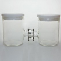 H형 이온 프로톤 교환막 실험용 전기 화학 이중 전해질 산수소 장치, 03 U-100ml