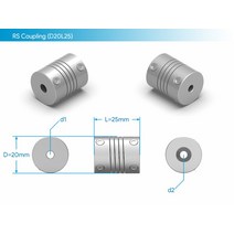 후렉시블조인트 GKTOOLS 알루미늄 CNC 모터 턱 샤프트 커플러 플렉시블 커플 링 OD xmm Dropship ...mm, [10] mm to mm