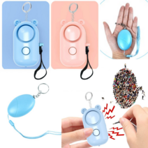 휴대용비상벨 아동호신용품 호신벨 누나생일선물, 호신용 벨 경보기, 블루