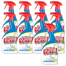 무균무때 욕실 물때 강력제거 욕실용 세정제 900ml / 허브향 대용량, 9개