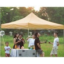 캐노피텐트 야외 캐노피 텐트 그늘막 피크닉 쉼터, 2x2 모델