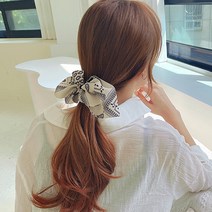 페이즐리 곱창 머리끈 리본 명품 곱창밴드 예쁜 스크런치 헤어끈