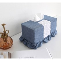 해지 면레이스 각티슈 커버 티슈케이스 사각 휴지