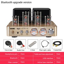진공관 앰프 블루투스 스피커 오디오 PM50 결합 튜브 전력 증폭기 Bluetooth 연결 상단 HIF 6F1*2 및 통합, 04 Upgraded version_02 230V